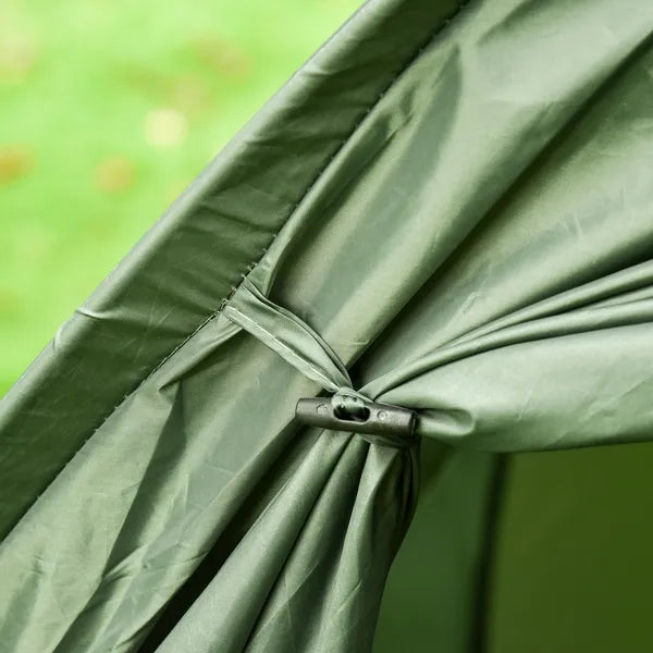 Outsunny 1 Person Folding Camping Cot, Portable Outdoor with Carry Bag, 2-in-1 Elevated Camping Bed Tent Single - product image 9