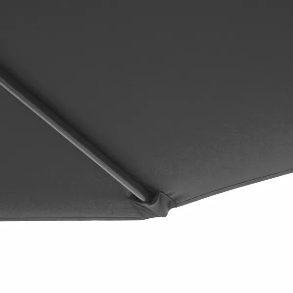 10' Cantilever Tilt Offset Patio Umbrella with UV and Water Safe Material and Cross Base (Weight Not Included), Gray - product image 8