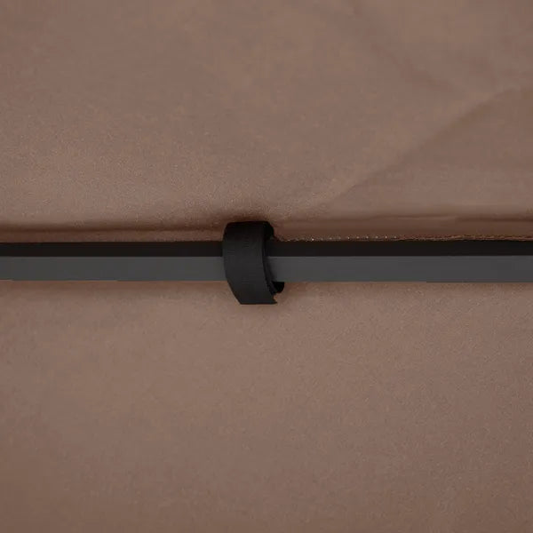Outsunny 10' x 10' Gazebo Replacement Canopy 2 Tier Top UV Cover Pavilion Garden Patio Outdoor Coffee (TOP ONLY) - product image 9