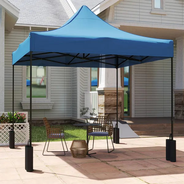 Outsunny 10 ft x 10 ft Replacement Canopy Top for Pop Up Canopy Tent with 4 Sand Bags, UPF50+ Protection, Navy Blue - product image 7