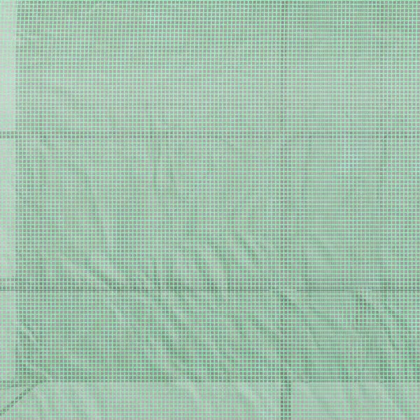 10' x 5' Lean to Green House, Walk-in GreenHouse with 2 Doors and Windows, PE Cover and 3 Shelves, Green - product image 9