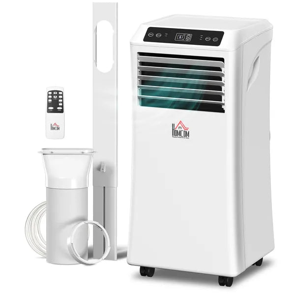 HOMCOM 10000 BTU Portable Air Conditioner for Rooms Up to 441 Sq. Ft., 3-in-1 AC Unit with Cooling Fan, Dehumidifier, Sleep Mode, Remote Control - product image 11