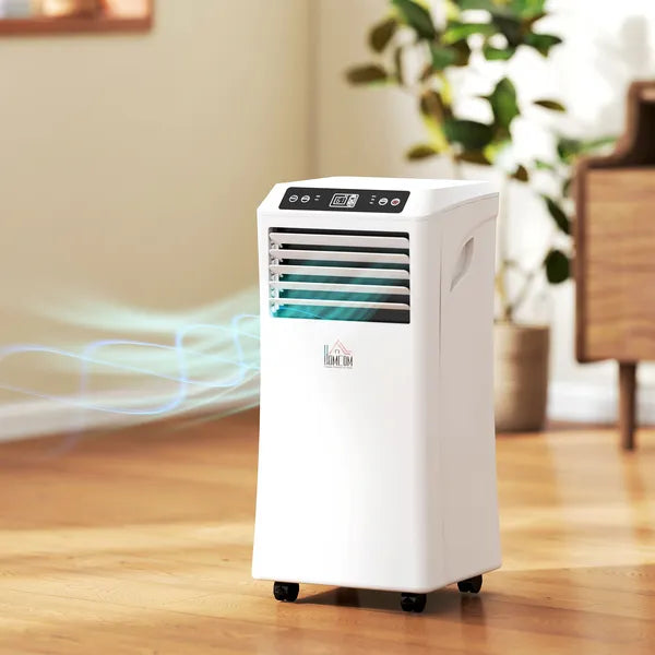 HOMCOM 10000 BTU Portable Air Conditioner for Rooms Up to 441 Sq. Ft., 3-in-1 AC Unit with Cooling Fan, Dehumidifier, Sleep Mode, Remote Control - product image 10