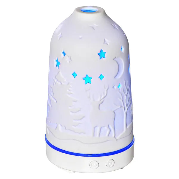 HOMCOM 100mL Essential Oil Diffuser and Humidifier with 7 Color LED and Timer - product image 11
