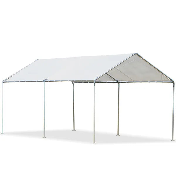 Outsunny 9.6 x 19.5 Ft Heavy Duty Carport Canopy with PE Cover - product image 11