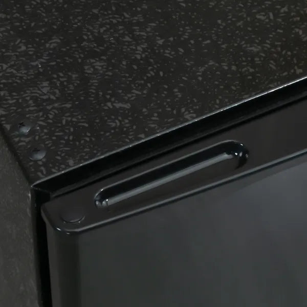 HOMCOM 1.1 Cu.Ft Mini Upright Freezer Countertop with Removable Shelves Reversible Door for Home Dorm Black - product image 13