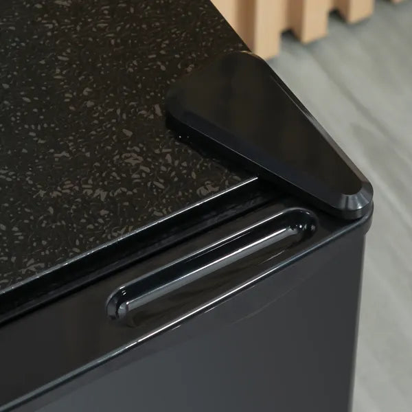 HOMCOM 1.1 Cu.Ft Mini Upright Freezer Countertop with Removable Shelves Reversible Door for Home Dorm Black - product image 14
