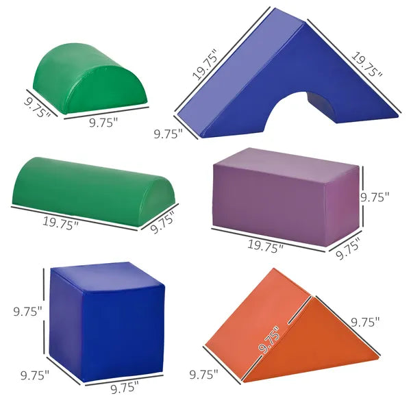 11 Piece Baby Climbing Block, Soft Play Equipment Kids Climb and Crawl Gym Toy, Foam Blocks Non-Toxic Learning Play Set for Toddlers Babies - product image 3