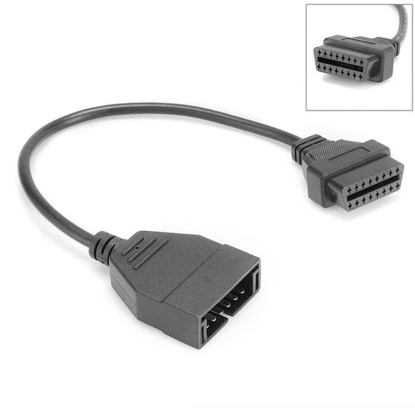 OBD1 12 Pin to OBD2 16 Pin Adapter Cable for GM Diagnostic Scanner - product view 3
