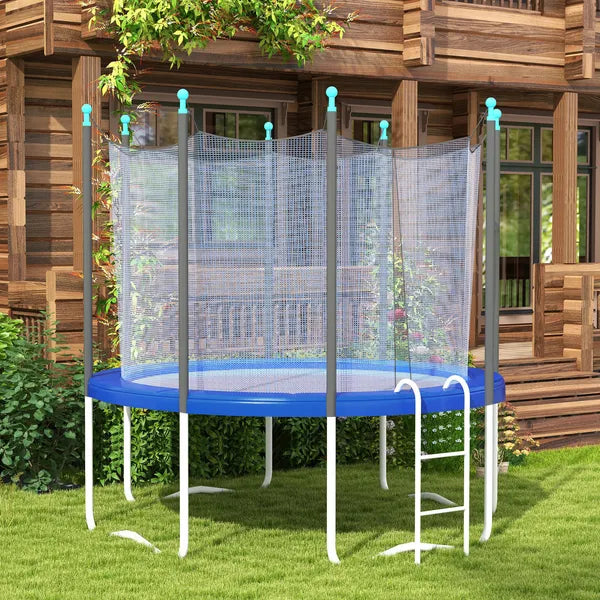 Soozier 12 Ft Trampoline Pad, Trampoline Replacement Safety Pad, Tear-Resistant, All-Weather Trampoline Accessories, No Holes for Poles, Blue - product image 7