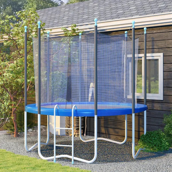 Soozier 12 Ft Trampoline Pad, Trampoline Replacement Safety Pad, Tear-Resistant, All-Weather Trampoline Accessories, No Holes for Poles, Blue - product image 2