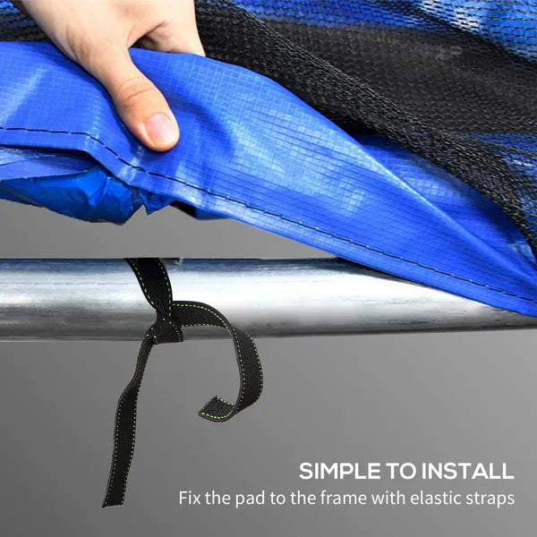 Soozier 12 Ft Trampoline Pad, Trampoline Replacement Safety Pad, Tear-Resistant, All-Weather Trampoline Accessories, No Holes for Poles, Blue - product image 5