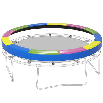 Soozier 12 Ft Trampoline Spring Cover Safety Pad Water Tear Resistant All-Weather - product image 1