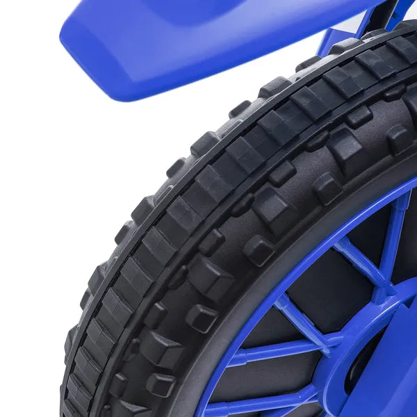 Aosom 12V Electric Motorbike for Kids Battery-Powered Motorcycle Ride-On Toy with Charging Battery Training Wheels Blue - product image 9