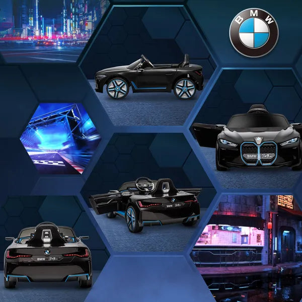 12V Kids Electric Ride On Car with Remote Control and Suspension, Black - product image 8
