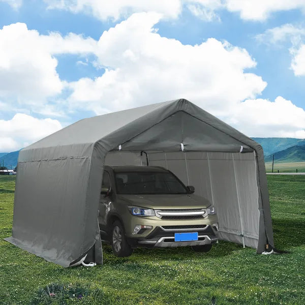 Outsunny 12x20 Carport Canopy, Heavy-Duty Waterproof Shelter, Reliable Protection for Vehicles - product image 10