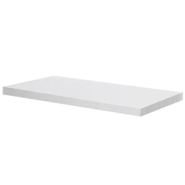 14 Pieces Twin-Wall Polycarbonate Panels Waterproof UV Protected Polycarbonate Greenhouse Panels, 4' x 2' x 0.16", Clear - product image 7