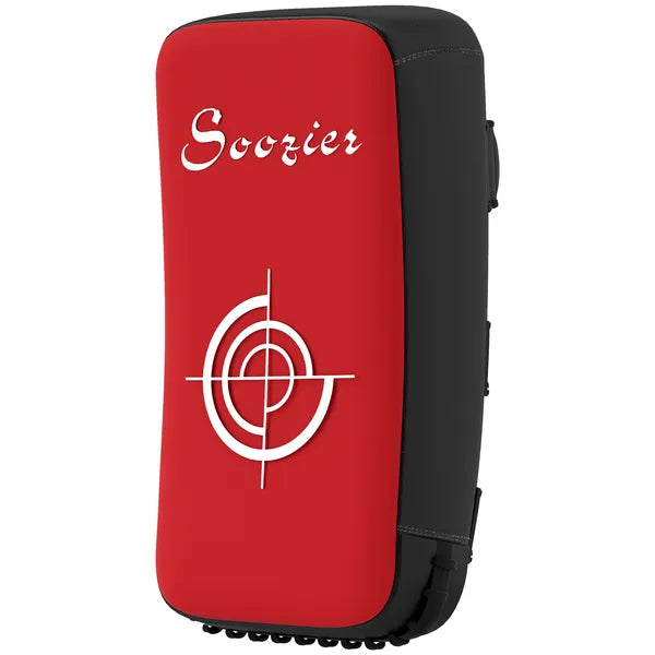 Soozier 16.5 in Muay Thai Kick Shield Punching Pad, Kick Shield for Martial Arts, Karate, Kickboxing, MMA x 1 Unit, Red - product image 1