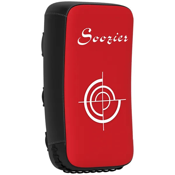 Soozier 16.5 in Muay Thai Kick Shield Punching Pad, Kick Shield for Martial Arts, Karate, Kickboxing, MMA x 1 Unit, Red - product image 11