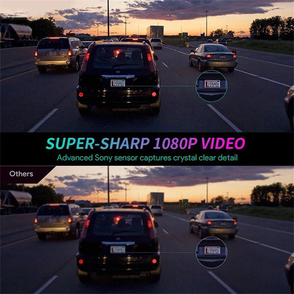 1080P WiFi Dash Cam with 170 Degree Wide Angle and G-Sensor - product view 7