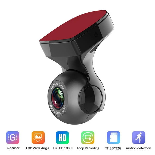 1080P WiFi Dash Cam with 170 Degree Wide Angle and G-Sensor - product view 18