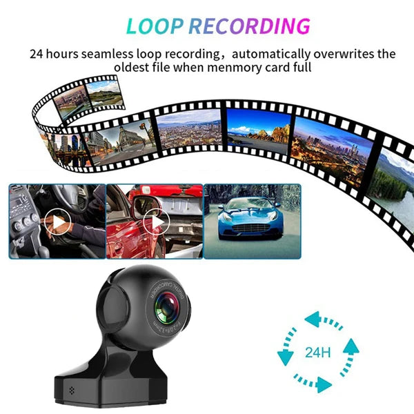 1080P WiFi Dash Cam with 170 Degree Wide Angle and G-Sensor - product view 10