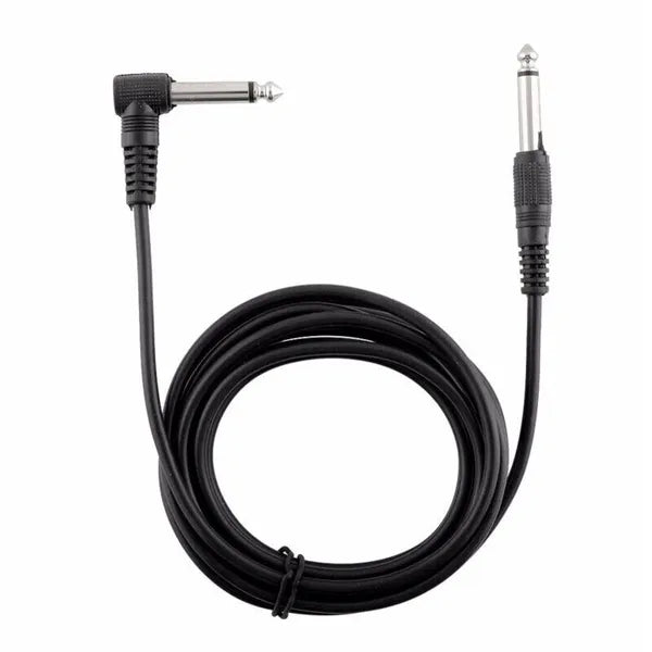 2 Pack 10 Foot 1/4 Inch Instrument Cables with Straight and Right Angle Plugs - product view 6