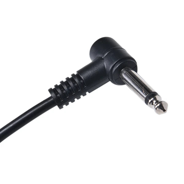 2 Pack 10 Foot 1/4 Inch Instrument Cables with Straight and Right Angle Plugs - product view 10