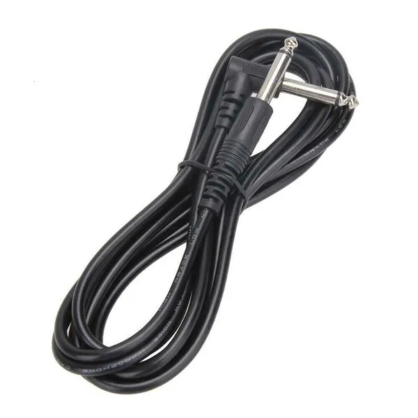 2 Pack 10 Foot 1/4 Inch Instrument Cables with Straight and Right Angle Plugs - product view 8