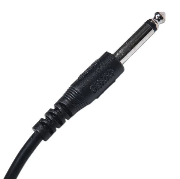 2 Pack 10 Foot 1/4 Inch Instrument Cables with Straight and Right Angle Plugs - product view 11