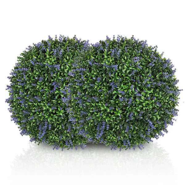 2 Piece 16.5" Topiary Balls Lavender Topiary Plants, Faux Topiaries Indoor Outdoor Fake Plants for Home Decor - product image 11