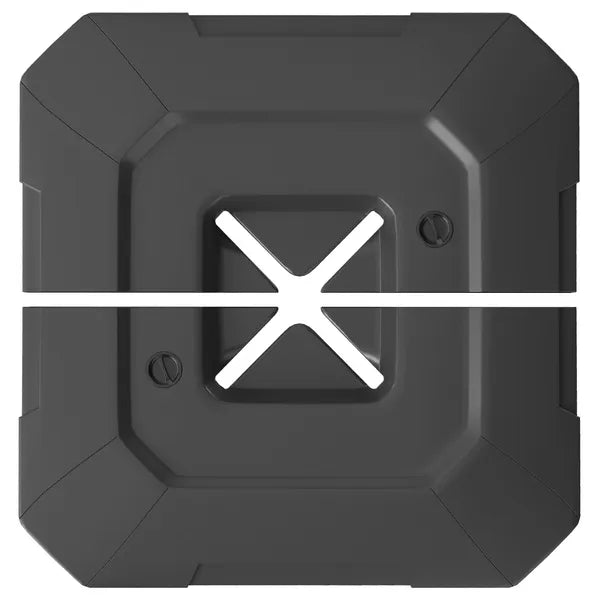 Outsunny 2-Piece Cantilever Umbrella Base Weight Set, 231 lb Water or Sand Fillable Outdoor Offset Umbrella Weights, Black - product image 11