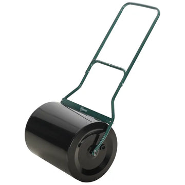 Outsunny 20 Inch Sod Roller with Push Tow Handle and 15.9 Gallon Drum Black - product image 1
