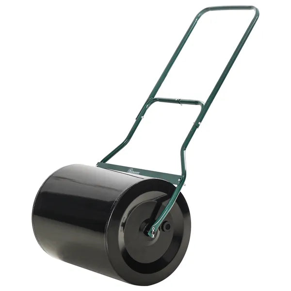 Outsunny 20 Inch Sod Roller with Push Tow Handle and 15.9 Gallon Drum Black - product image 11