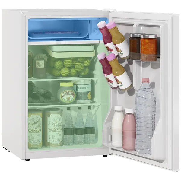 2.5 Cu.Ft Mini Fridge, Single Door Compact Refrigerator with Freezer, Adjustable Thermostat, Reversible Door, White - product image 11