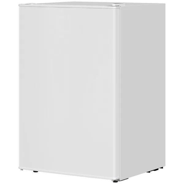 2.5 Cu.Ft Mini Fridge, Single Door Compact Refrigerator with Freezer, Adjustable Thermostat, Reversible Door, White - product image 1