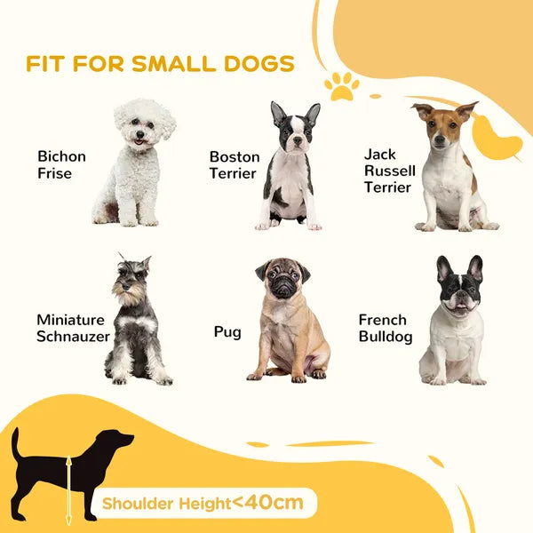 PawHut 28"-75" Freestanding Wooden Pet Gate with Support Feet and Non-Slip Mats for Indoor, Stairway, Doorway, White - product image 6