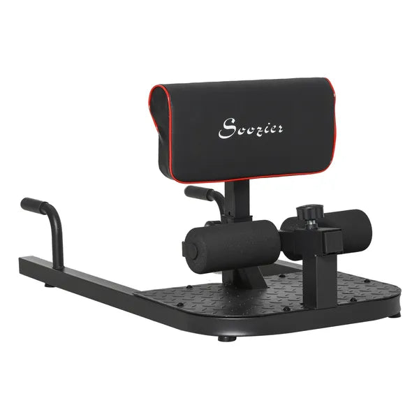 3 in 1 Padded Push Up Sit Up Squat Machine, Home Gym Fitness Equipment, Black - product image 1