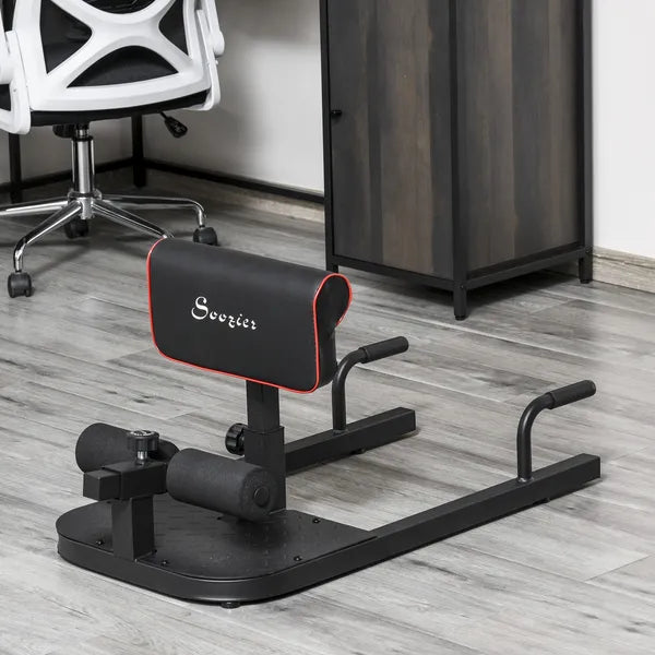 3 in 1 Padded Push Up Sit Up Squat Machine, Home Gym Fitness Equipment, Black - product image 10