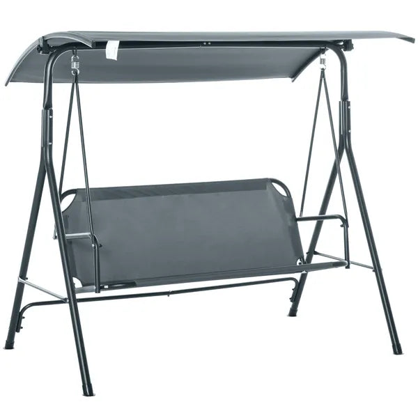 Outsunny 3-Person Porch Swing with Stand, Outdoor Swing - product image 11