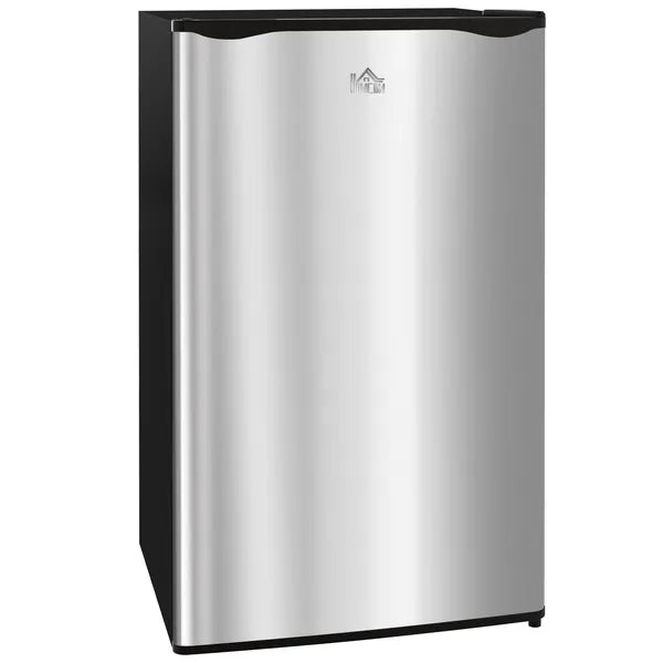 3.2 Cu.Ft Mini Fridge Freezer, Single Door with Adjustable Thermostat, Reversible Door for Dorm, Silver - product image 12