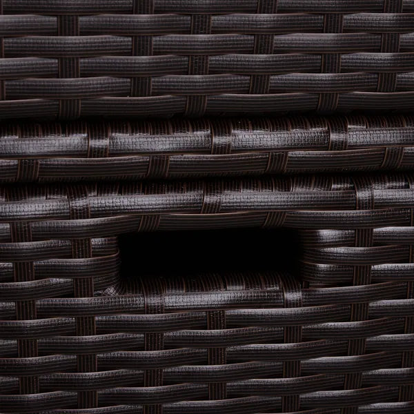 Outsunny 32" Poolside Rattan Wicker Patio Organizer Storage Cabinet with 3 Large Drawers and Weather-Fighting Materials - product image 7