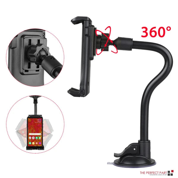 360 Degree Windshield and Dashboard Phone Tablet Mount 4-12 Inch - product view 14