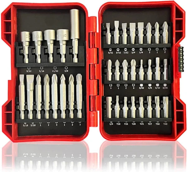 37 Piece Impact Screwdriver Bit and Nut Driver Set with Torx and Phillips Bits - product view 10