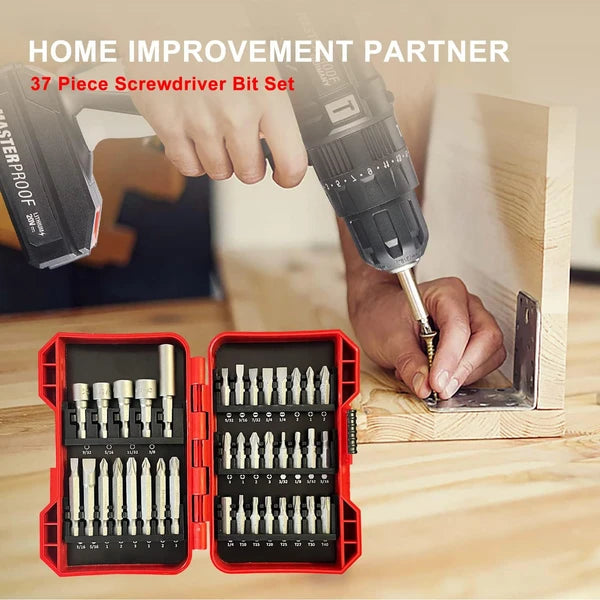 37 Piece Impact Screwdriver Bit and Nut Driver Set with Torx and Phillips Bits - product view 6