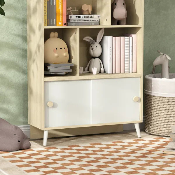 4-Cubby Children's Toy Shelf, Kids Bookshelf and Toy Storage for Playroom, Children's Room, Living Room - product image 8
