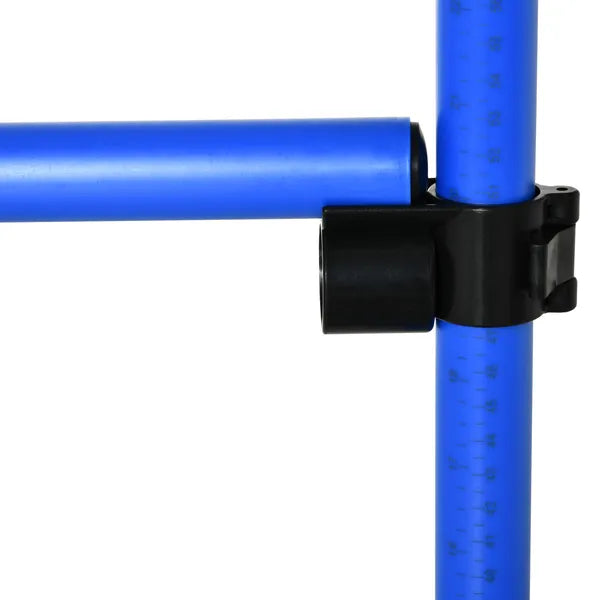 PawHut 4 Piece Dog Agility Starter Kit, Adjustable Jump Bars, Carry Bag, Blue - product image 9