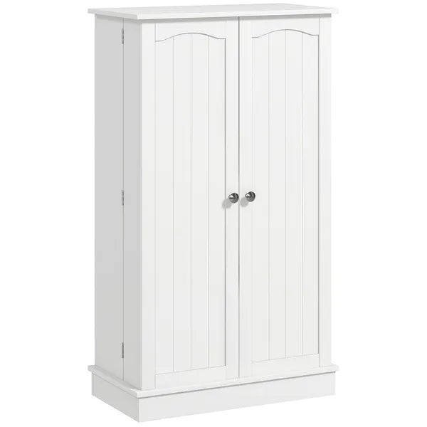 HOMCOM 41" Kitchen Sideboard Cabinet with 5-Tier Shelving 12 Spice Racks Adjustable Shelves, White - product image 13