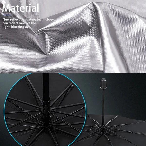 51 Inch Foldable Windshield Sun Shade Umbrella 51 x 31 Inch - product view 10