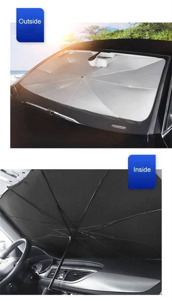 57 Inch Foldable Windshield Sun Shade Umbrella 57 x 31 Inch - product view 16